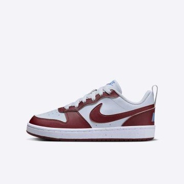Nike Court Borough Low Recraft GS [DV5456-006] 大童 運動休閒鞋 灰 酒紅