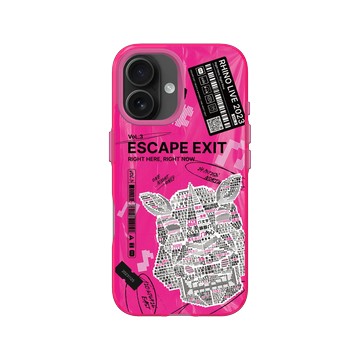 iPhone 16 Clear 粉漾桃 - RHINO LIVE - 第 3 輯：逃生出口