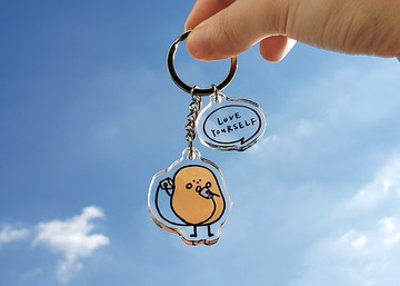 小薯鎖匙扣 - Love yourself