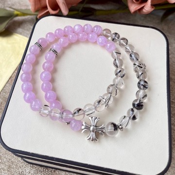 【龍騰彩岩】能量水晶 夢幻 薰衣草 紫水晶 黑髮晶 手鍊 手珠 事業旺起來 智慧瞬間開 清新好氣場 財源滾滾來 百搭聖品