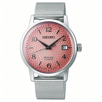 SEIKO Presage Cocktail 粉色嬉遊 機械錶(4R35-04C0P)