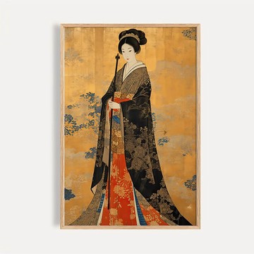 金閣流光 / 日式浮世繪和風裝飾畫