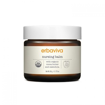【專櫃正貨】美國 erbaviva USDA 媽咪乳頭舒緩修護膏 50g 哺乳修護 產後保養 有機認證