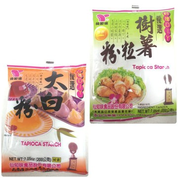 『滿額贈好禮』仙知味200g (太白粉 / 樹薯粒粉）（賣場滿$150出貨）