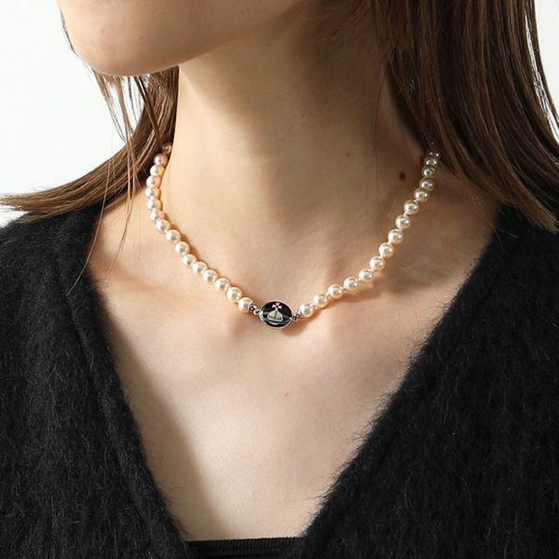 ブランド通販 ヴィヴィアンウエストウッド オーブ パールネックレス アクセサリー
