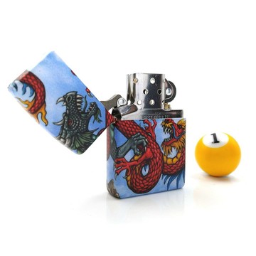 正品附發票 美國ZIPPO打火機 Dragons龍系列 (540色消光烤漆-型號49354) ✦球球玉米斗✦