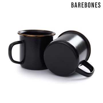 【兩入一組】Barebones CKW-343 琺瑯杯組 Enamel Cup (14oz) / 炭灰