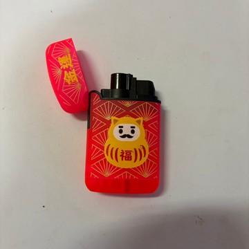 [沐沐屋]ZENGAZ「喵喵達摩-金運」防風打火機 自帶開運夜光超吸睛！招財