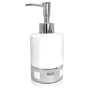 Maximum 美仕家 原創方塊乳液罐 素色簡約 陶瓷材質 增加浴室質感  1個