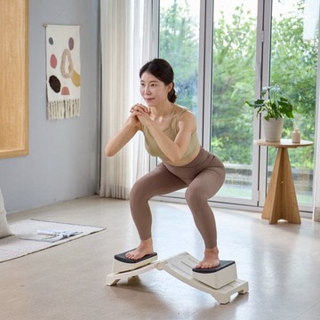 輕塑美臀居家健身板 象牙白