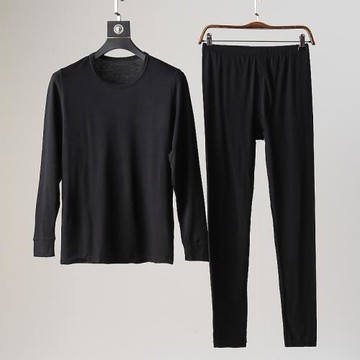 福利款科技自發熱面料外貿工廠單男士打底保暖秋衣秋褲內衣套裝