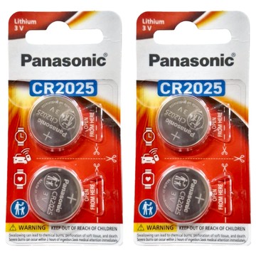 Panasonic 台灣公司貨 鋰鈕扣電池 CR-2025PT/2B  2入  2組