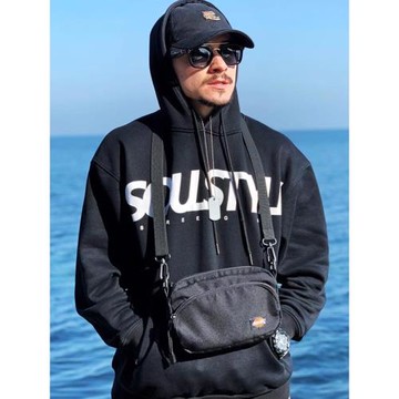 SOULSTYLE美式街頭嘻哈街舞滑板bboy寬松加絨秋冬長袖連帽衛衣