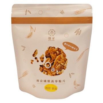 VERDO 惟朵 裸食纖維燕麥脆片 微甜草莓  100g  1包