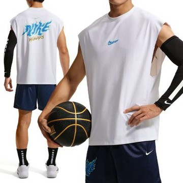 Nike As M Nk Df Sl Top Street 男款 白色 運動 無袖 上衣 背心 IW1202-100