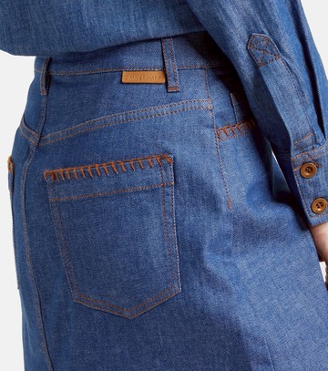 Zimmermann Ascension denim miniskirt