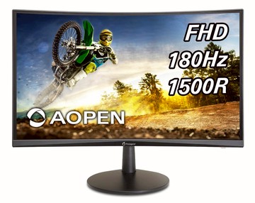 Aopen | 24HC5QR S3 24型 VA 180Hz 曲面電競螢幕(1500R/FreeSync/1ms/HDR10/內建喇叭)