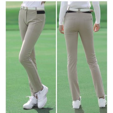 新品高爾夫褲子女 春秋顯瘦高爾夫球褲 韓版彈力提臀女裝長褲