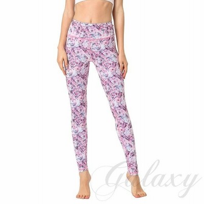 ヨガウエア yoga パンツ ヨガズボン レッスン着 ピラティス レギンス 練習服 落書き S-XLサイズ yghk233