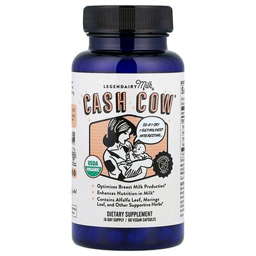 Legendairy Milk, Cash Cow®，60 粒全素膠囊