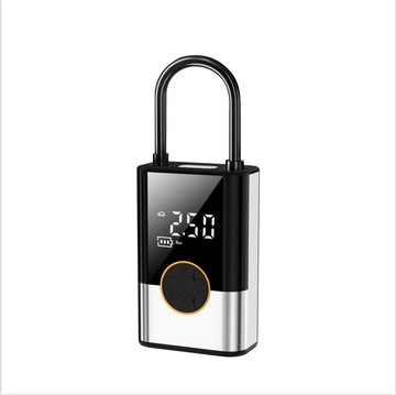 迷你便攜車載充氣泵多功能手持汽車充氣泵無線數顯應急打氣泵