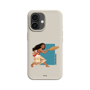 iPhone 16 SolidX 貝殼灰 - 迪士尼-公主系列 Disney Princess - 公主專屬系列-海洋奇緣 莫娜