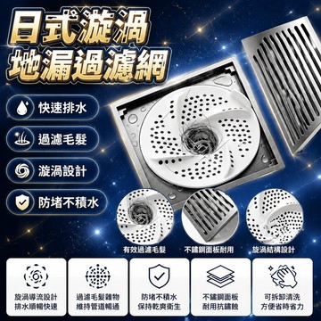 隔日達⚡台灣現貨⚡日式漩渦地漏過濾網浴室下水道頭髮過濾器衛生間排水防毛髮通用型 浴室排水孔蓋 地漏蓋 排水孔濾網 排水孔