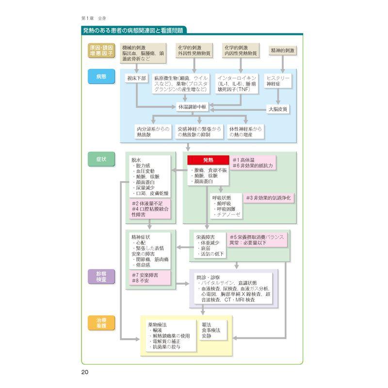 緊急度・重症度からみた 症状別看護過程 病態関連図 第3版