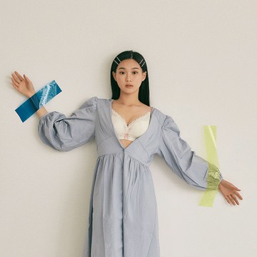 春漾南歐碎花點綴蕾絲無鋼圈內衣