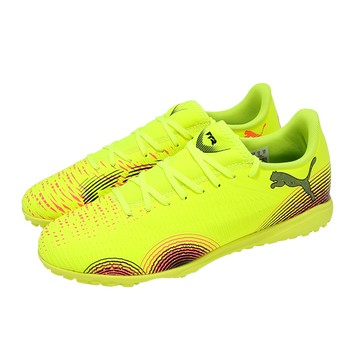 [ACS] Puma 足球鞋 Future 8 Play TT 男鞋 黃 黑 人工草皮 支撐 108378-03