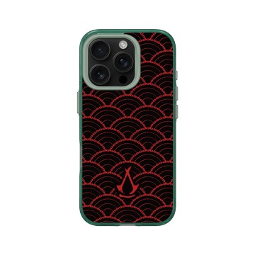 iPhone 16 Pro Clear 憂墨綠 - Assassin's Creed - Assassin's Creed® Shadows - Crest pattern