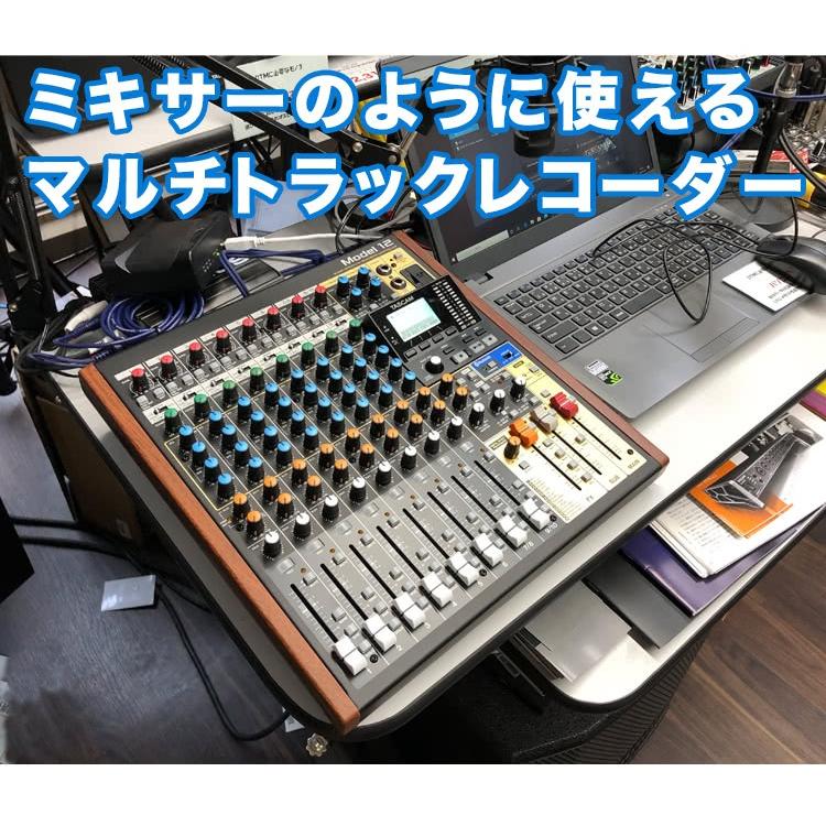 ソフトケース付き■TASCAM MODEL12 マルチトラックレコーダー内蔵ミキサー