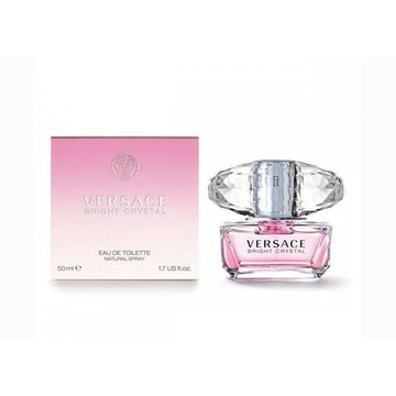 VERSACE Bright Crystal 凡賽斯香戀水晶女性淡香水50ml 優惠價:1570元｜岡山戀香水