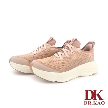 【DK氣墊鞋】米迪亞飛織休閒氣墊女鞋 73-4232-40 粉紅
