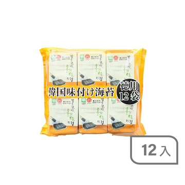 orionjako韓國海苔(12入)-麻油