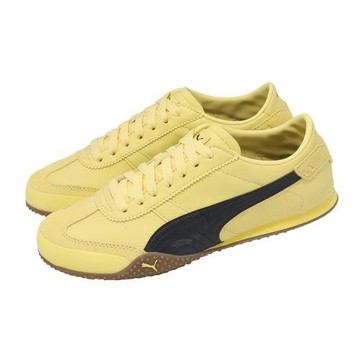 Puma 休閒鞋 Bella UT LEA 女鞋 黃 黑 復古 膠底 405256-07