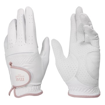 Michelangelo golf 女性半羊皮複合高爾夫手套 雙手用  不適用  1套  白色