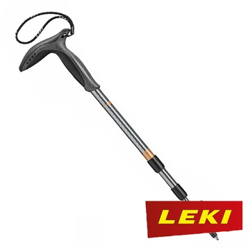 【德國 LEKI】Super Micro橡膠T把鋁合金登山健行短杖 65320801 戶外 露營 登山 健行 休閒 登山杖