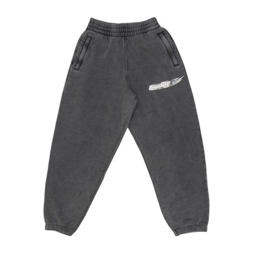 alexanderwang 火焰Logo水洗純棉運動褲