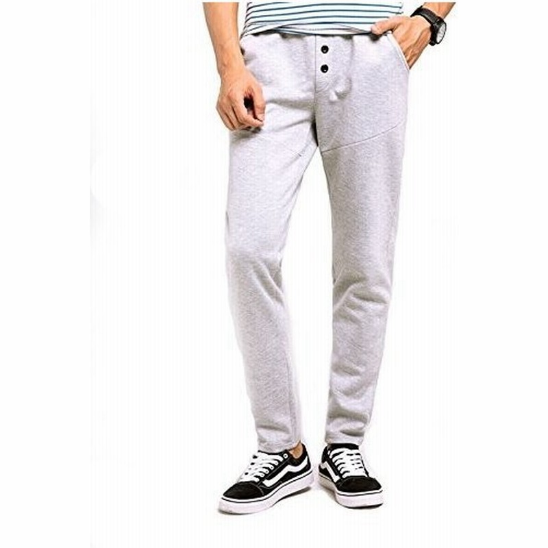 メンズ おしゃれ スウェット パンツ シンプル スリム ルームウェア ラフ ロング カジュアル Wa034 通販 Lineポイント最大0 5 Get Lineショッピング