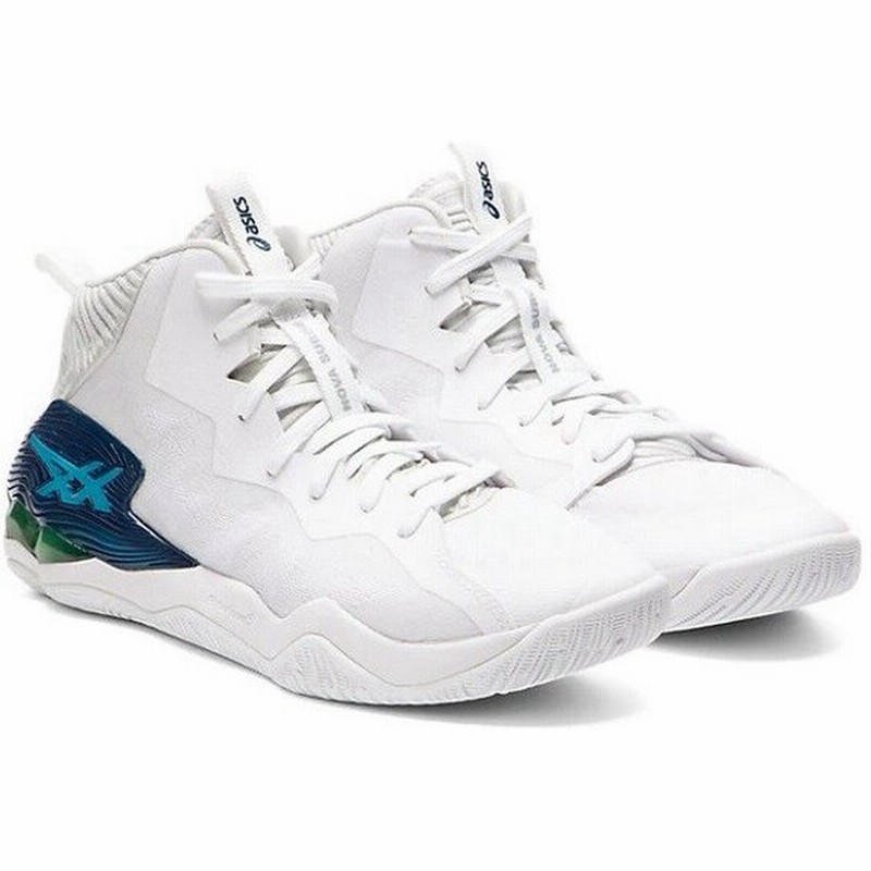 バッシュ バスケットボールシューズ アシックス ノヴァサージ メンズ レディース 1061a027 100 ホワイト マコブルー バスケットシューズ 通販 Lineポイント最大0 5 Get Lineショッピング