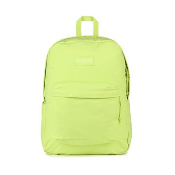 Jansport 後背包 Superbreak Plus FX 15吋筆電包 電腦包 檸檬綠 書包 JS0A4QUADM5