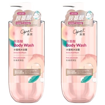 Opal 澳寶 胺基酸沐浴露 水蜜桃 粉嫩柔滑型  800g  2瓶