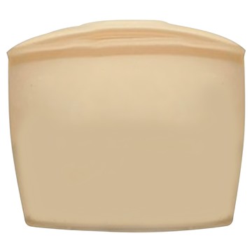 韓國SiliPot 矽膠夾鏈袋 (特大) 奶茶色，2500ml，白金矽膠  1個