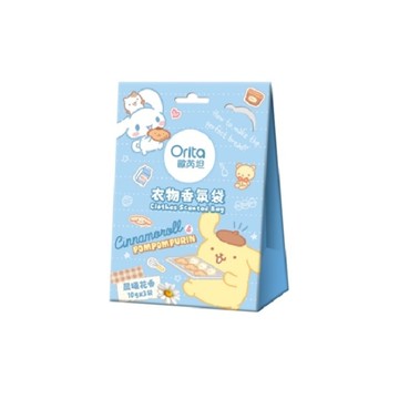 歐芮坦衣物香氛袋-晨曦花香(布丁狗與大耳狗)
