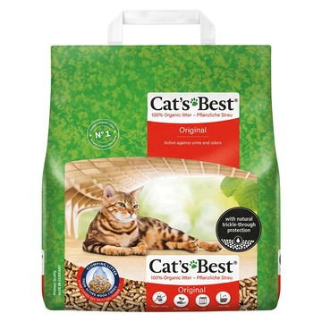 Cat's Best 經典凝結木屑砂 紅標  1包  10L  原味