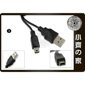 全新MP3 MP4 DV 數位相機 讀卡機 PDA USB充電線 傳輸線 mini 5pin B 接頭 小齊3