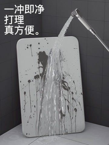硅藻泥地墊 硅藻泥吸水墊腳墊廁所衛生間門口防滑家用浴室門外土洗手地墊 【CM3863】
