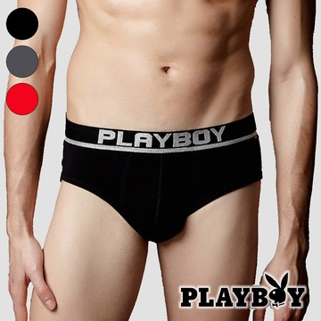 【PLAYBOY】潮流個性服貼三角褲(腰帶褲頭隨機出貨)-SPB020