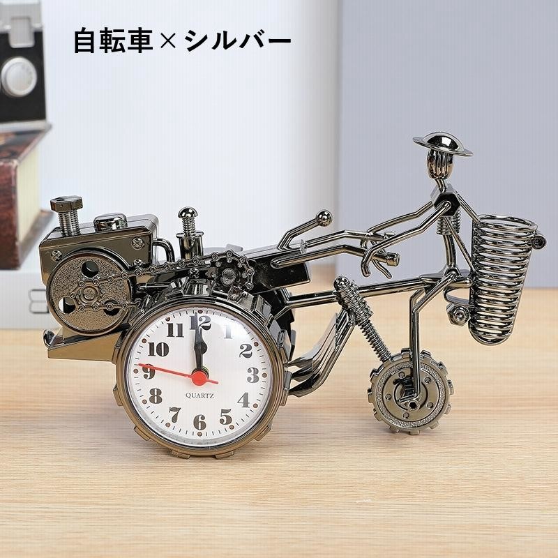 クラシックハンドル付き置時計 e1234bb207964e27b1a5fa8566cdb0